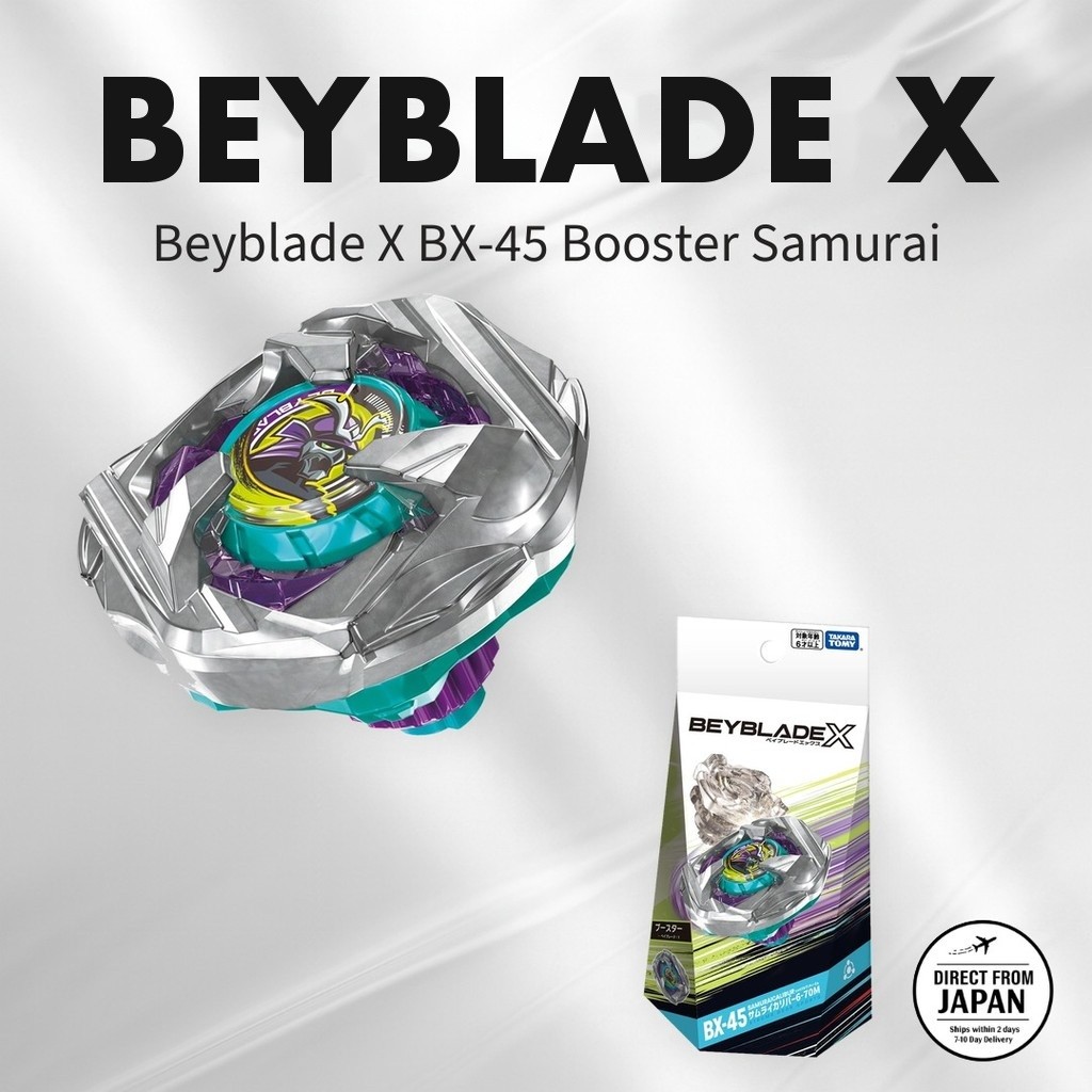 BEYBLADE X BX-45 Booster Samurai Calibur 6-70M Japan