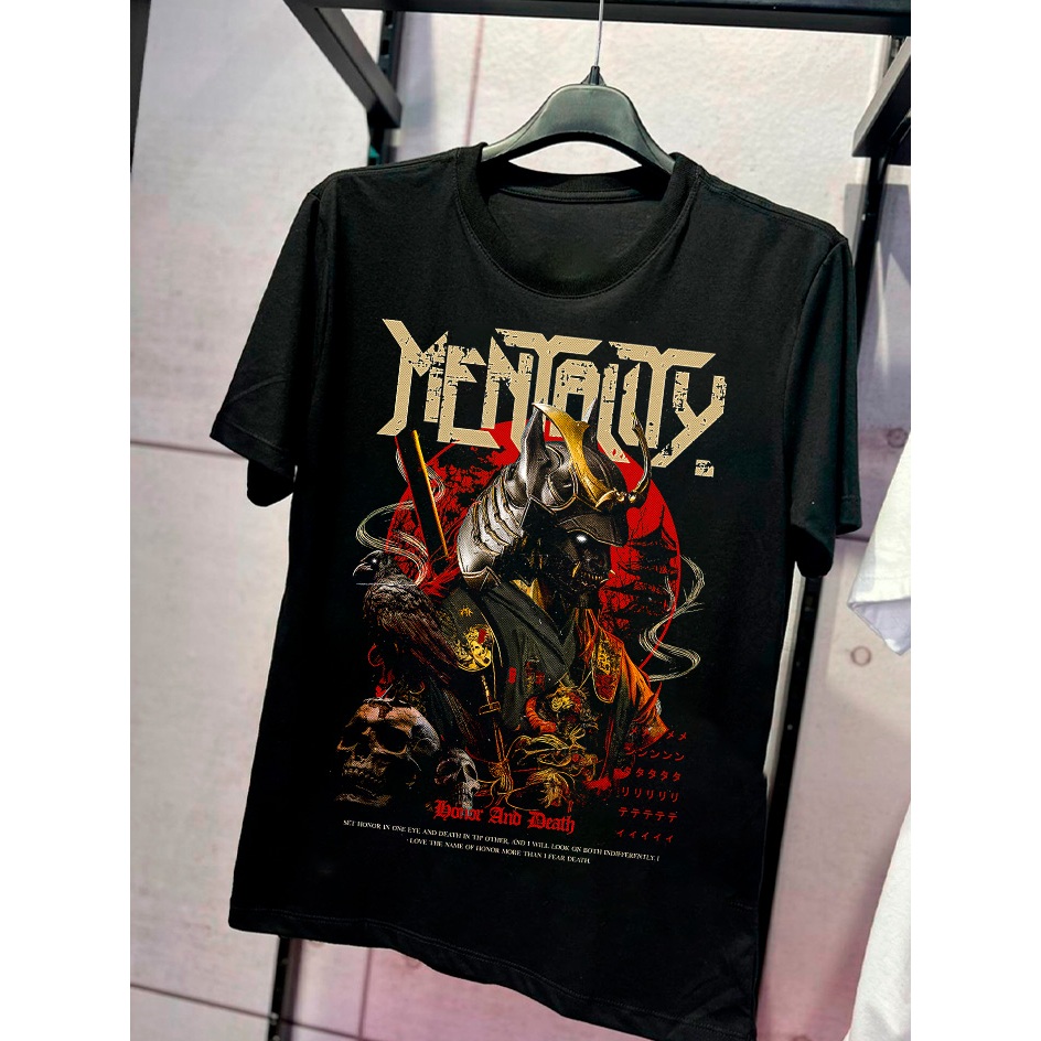 Camiseta T-shirt Unissex Algodão Japonês Samurai Japan