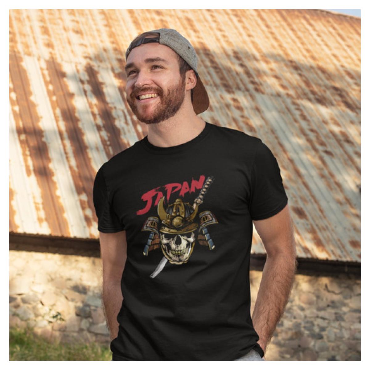 Camiseta Algodao Japan Japao Oriental Samurai 02 Dark Dtf