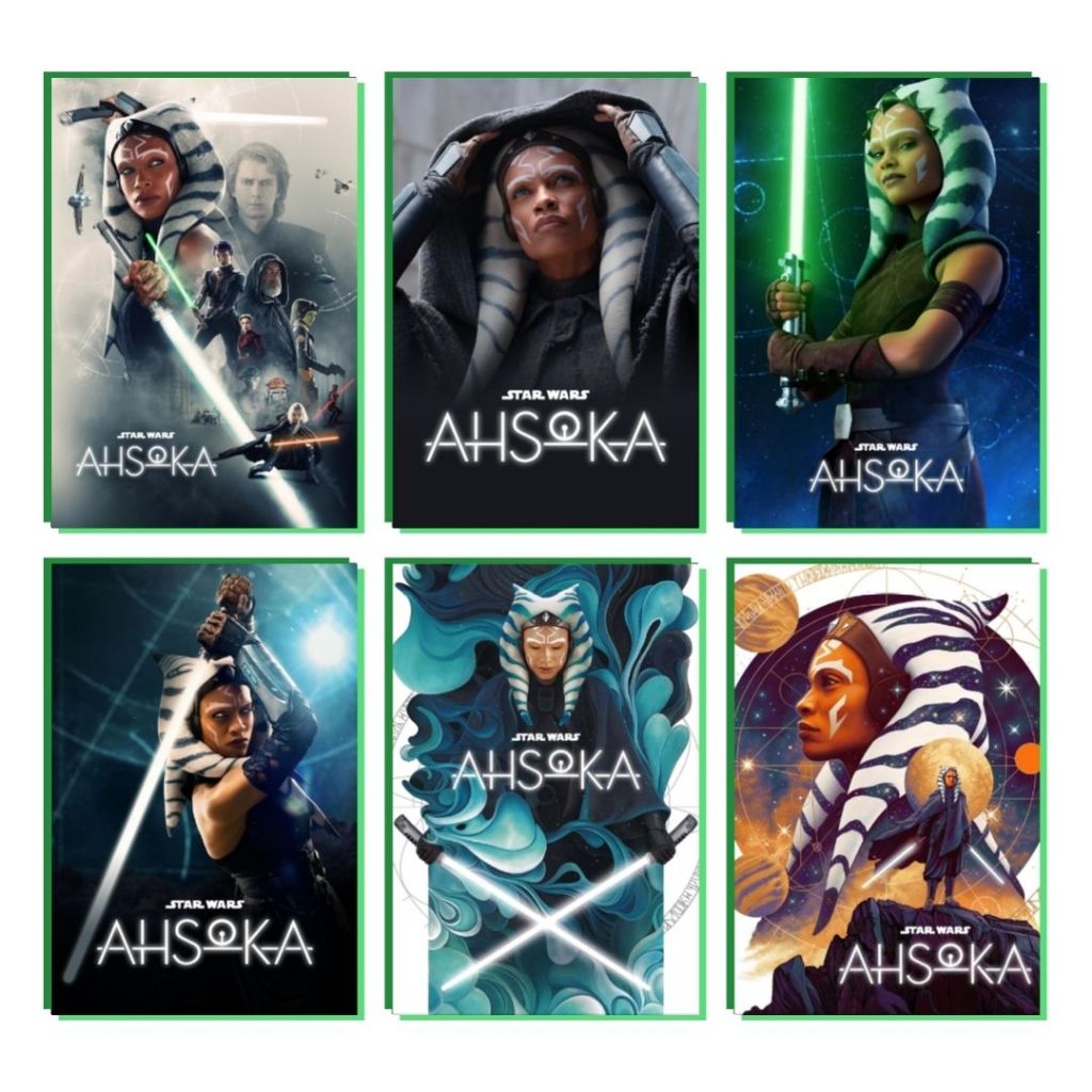 Placa Decorativa MDF Star Wars: Ahsoka (Série) - Quadro Parede & Decoração (14x20 ou 20x28)