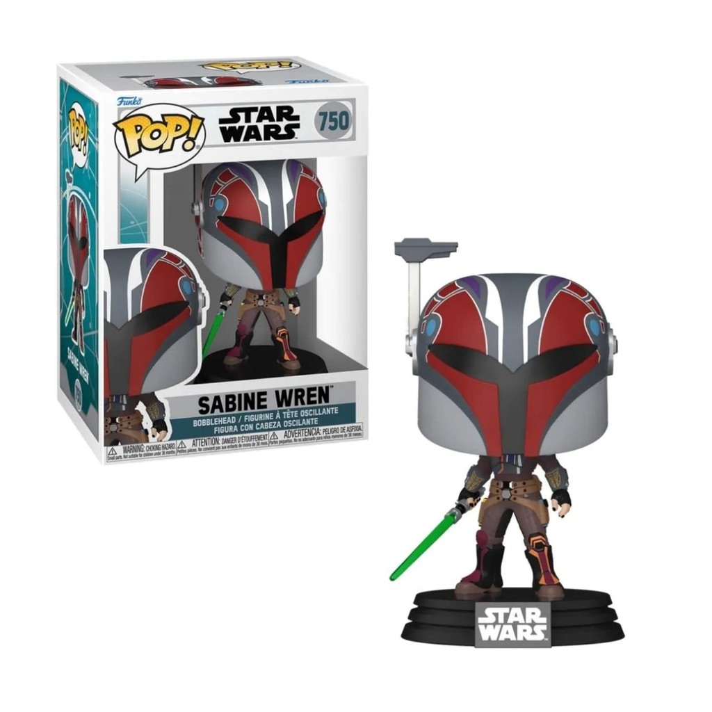 Funko Pop! Star Wars Ahsoka Sabine Wren 750 Original Candide - 11528