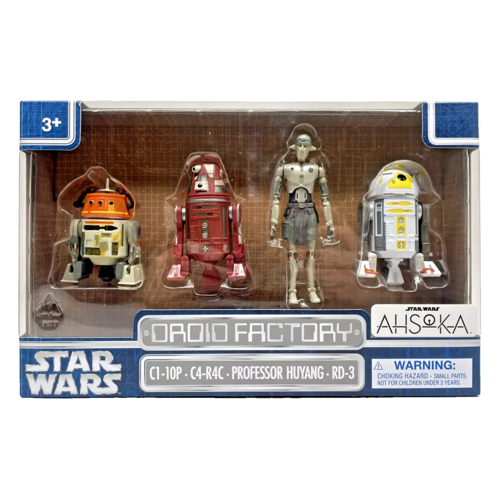 Star Wars Figuras de Ação Droid Factory Ahsoka Disney Import