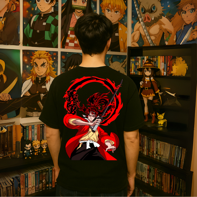 Camiseta Blusa Kimetsu no yaiba Tanjiro Hashiras Streetwear Infantil Plus Size Envio Imediato Anime