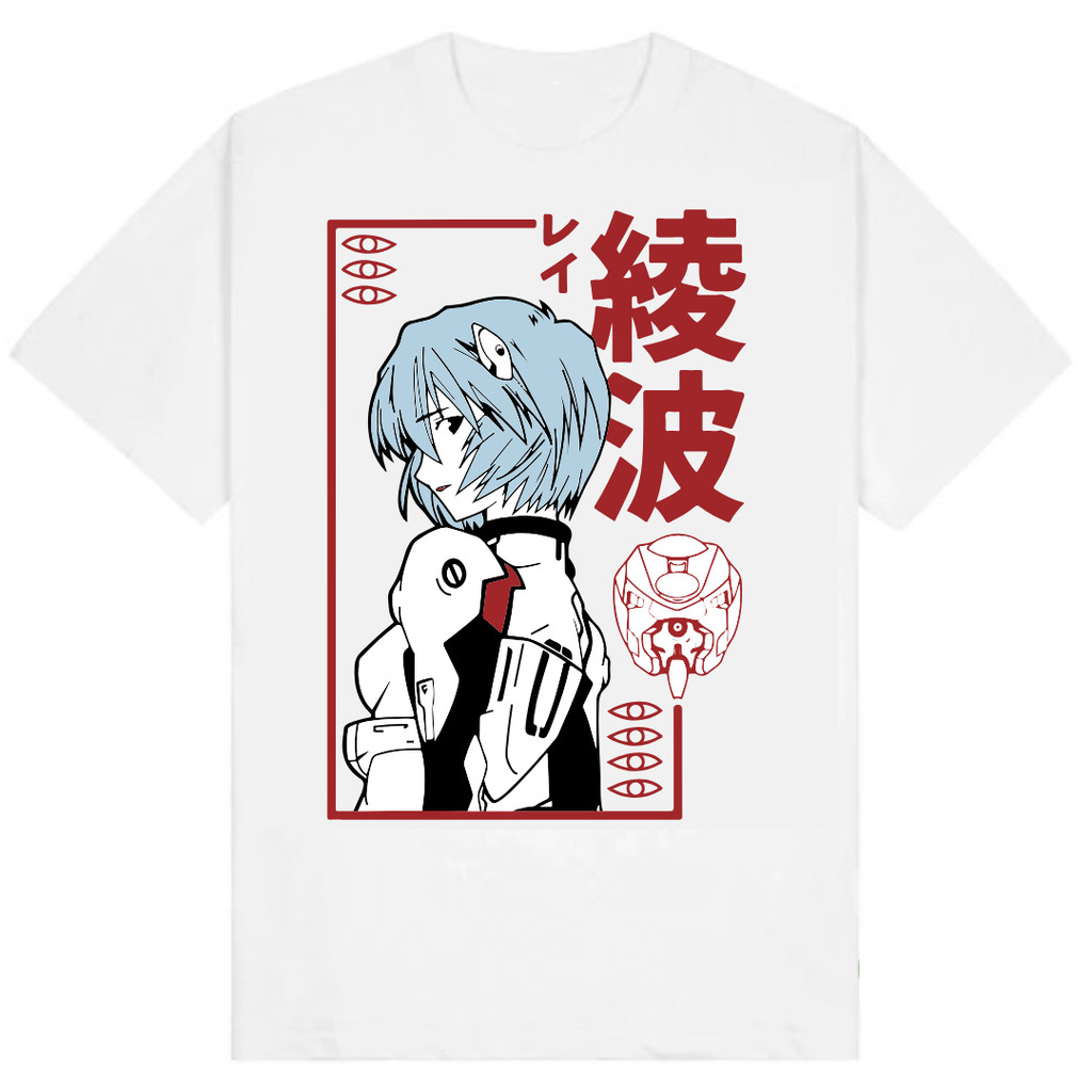 Camisa camiseta basica anime Evangelion Prota Plus Size