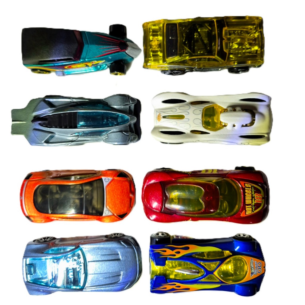 HOT WHEELS MITSUBISHI, PHAETON, SIDE DRAFT,THUNDERBOLT, SLING SHOT, FIREPOWER, 69 CHEVELLE, ANGELS - LOOSE