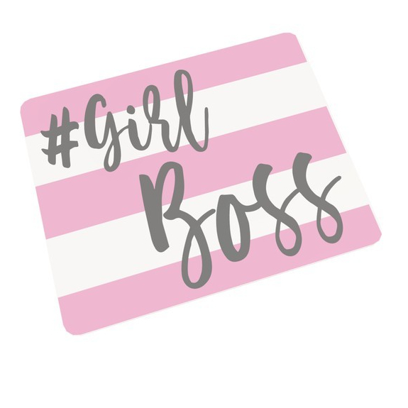 Mouse Pad Retangular Girl Boss