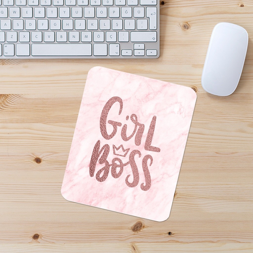Mouse Pad Retangular Girl Boss