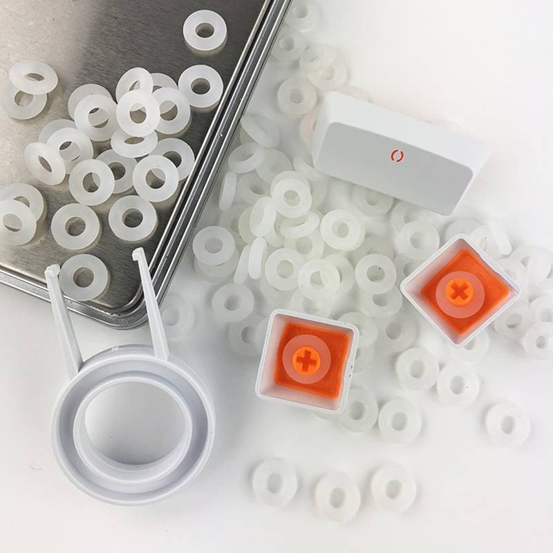 [ljc] 120pcs Keycaps O Ring Seal Amortecedores De Som Para Teclado Comercial MX Switch [BR]