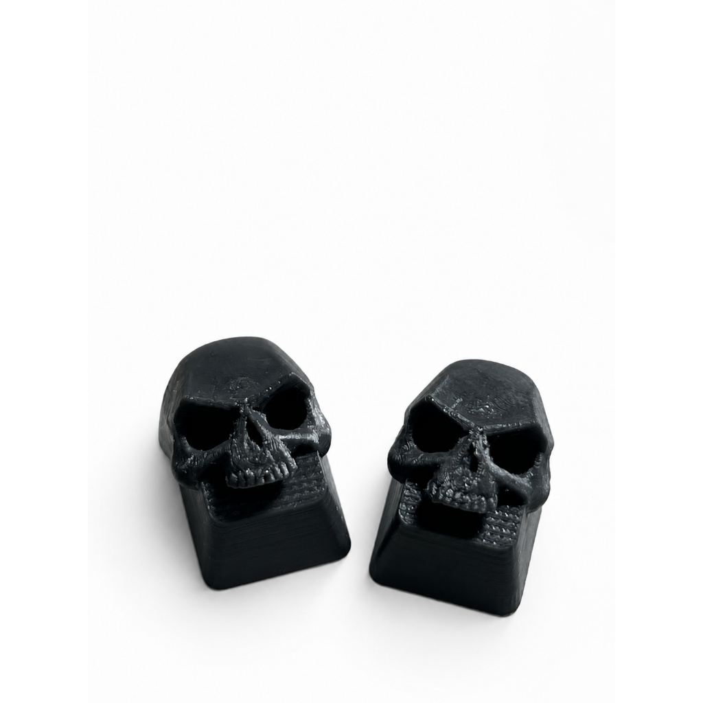 Kit 4 Keycaps Caveira Skull 3D Personalizadas para Teclado Mecânico
