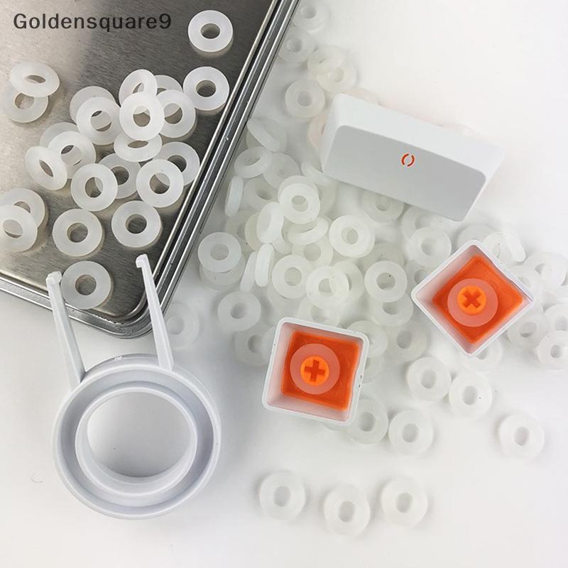 goldensquare9 120pcs Keycaps O Ring Seal Amortecedores De Som Para Teclado Comercial MX Switch BR