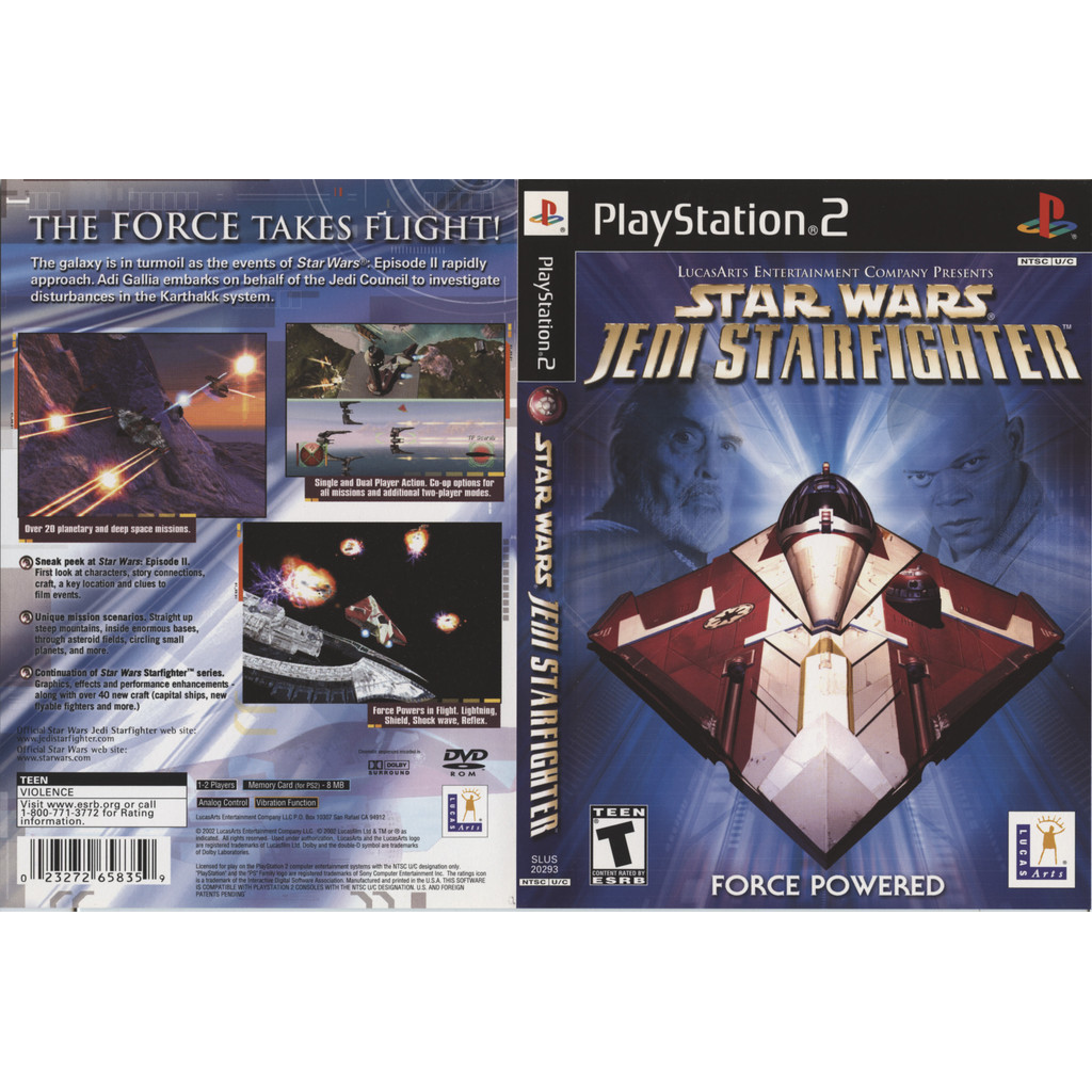 Star Wars- Jedi Starfighter - PS2