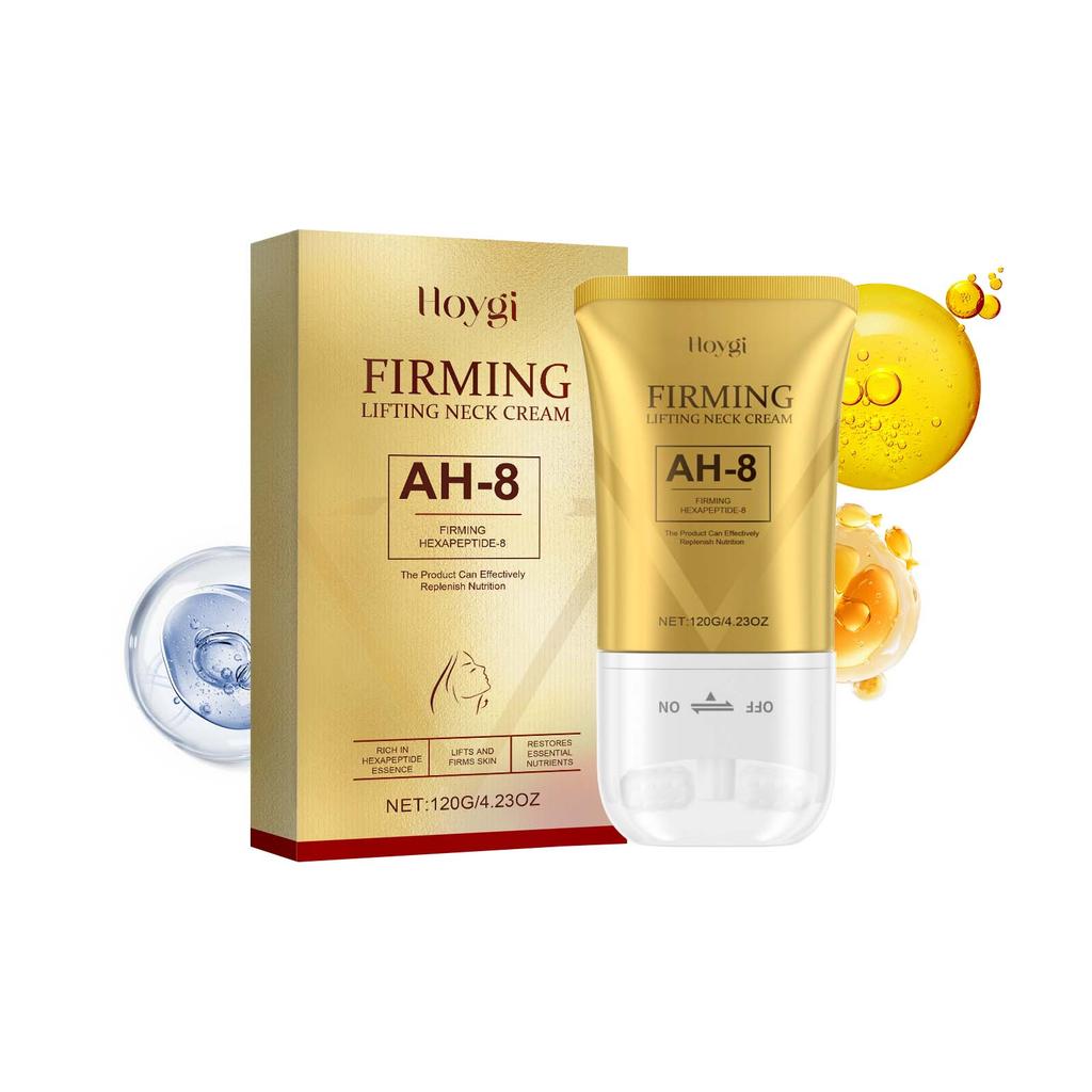 Hoygi Neck Firming Roller Cream Lifts and reduces neck lines, deeply nourishes, easily absorbed, massages and soothes th