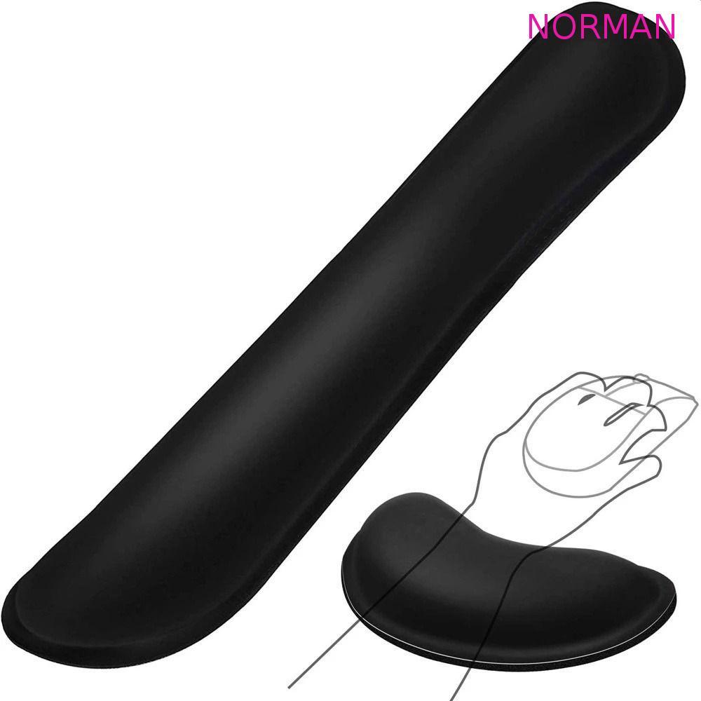 NORMAN Almofada De Descanso De Pulso Para Escritório Confortável De Suporte Antiderrapante PC Laptop Mouse Mat