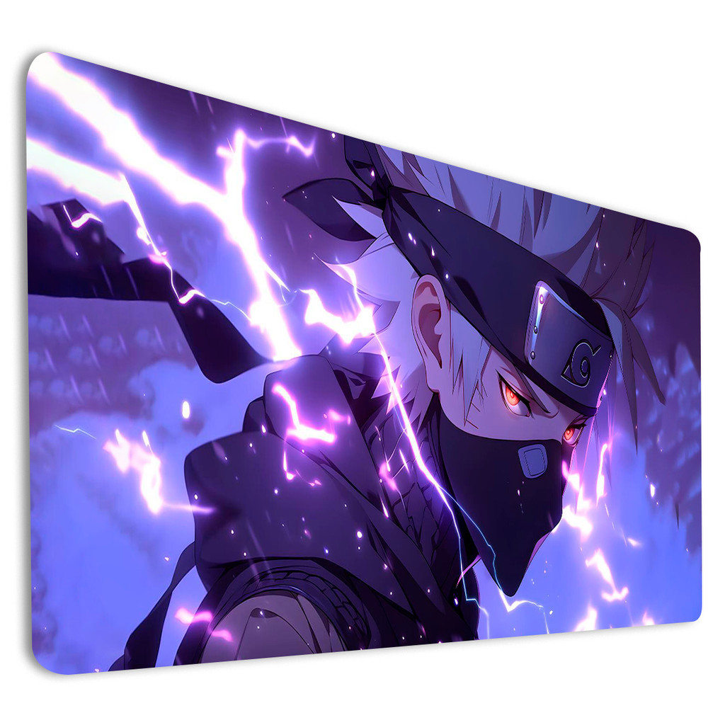 Mousepad Para Teclado Tapete Gamer Acessório Desk Mat Grande Com Estampa Anime Kakashi Boruto