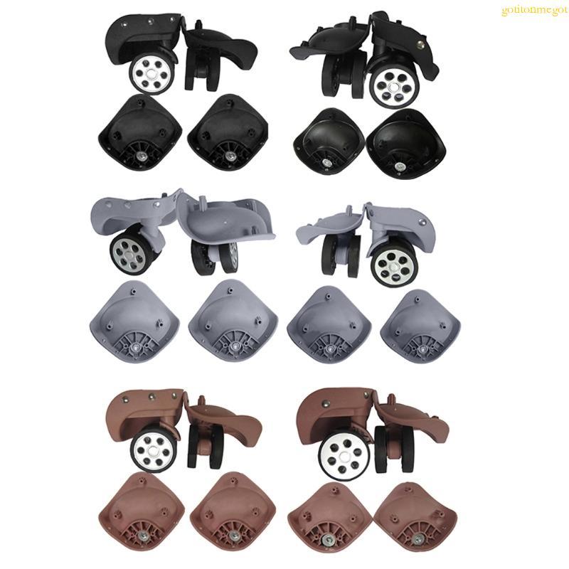 1 Pair A-08 Trolley Case Luggage Wheel Repair Travel Suitcase Replacement