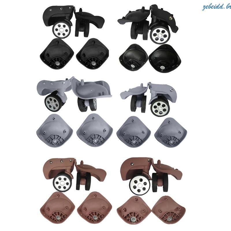 1 Pair A-08 Trolley Case Luggage Wheel Repair Travel Suitcase Replacement