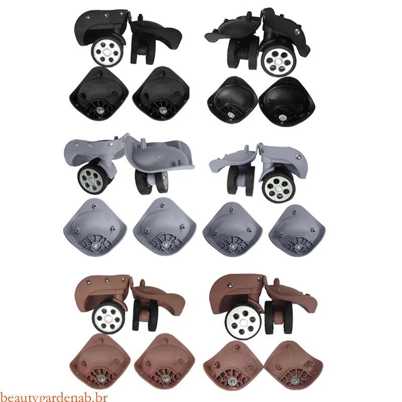 1 Pair A-08 Trolley Case Luggage Wheel Repair Travel Suitcase Replacement