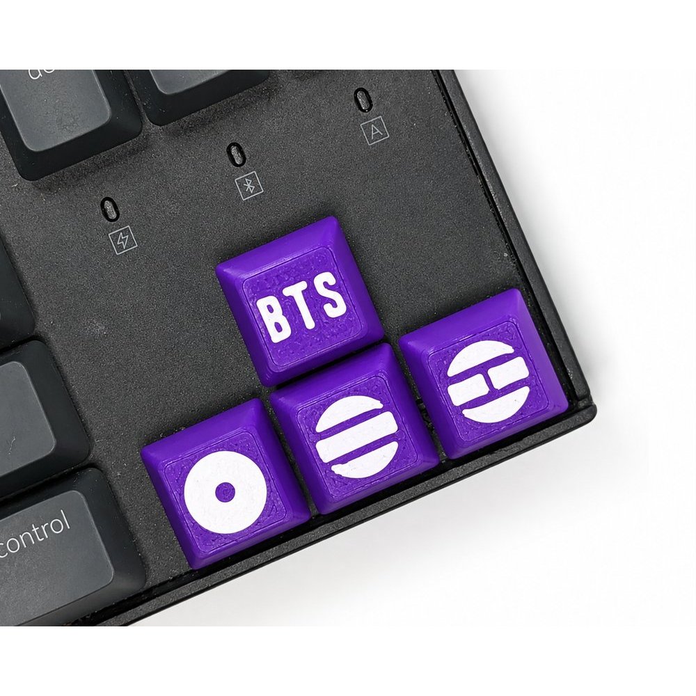 Kit 4 Keycaps BTS | Personalize seu Teclado