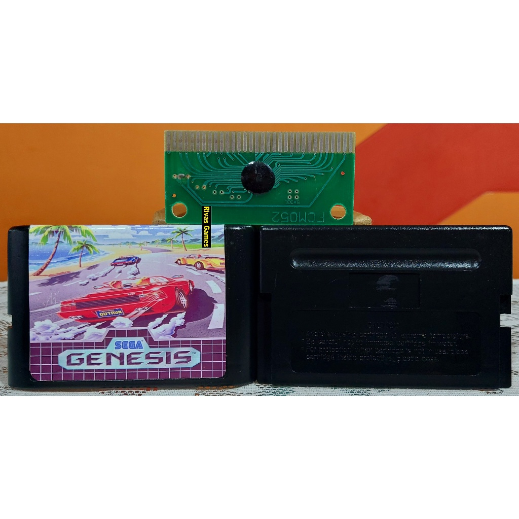Out Run Turbo Mega Drive Genesis