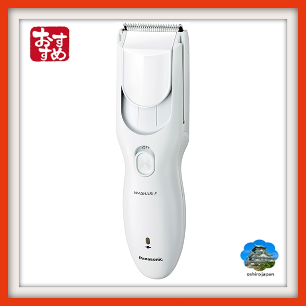 【Direto do Japão】Máquina de cortar cabelo Panasonic, cortador de cabelo tipo família, recarregável, tipo CA, branco, ER-GF42-W, 