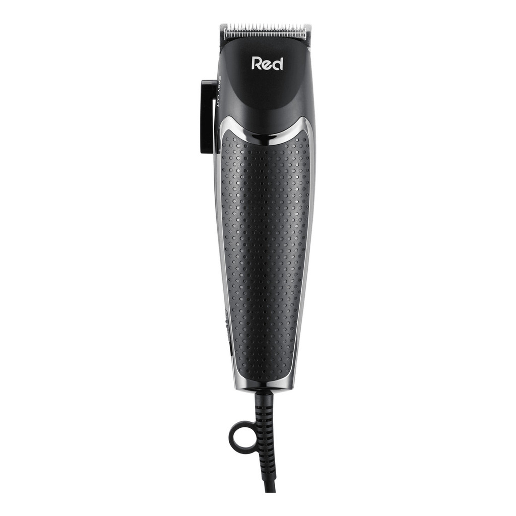 Maquina de Cortar Cabelo Easy Cut 127V Com 4 pentes e Tesoura de Corte Red