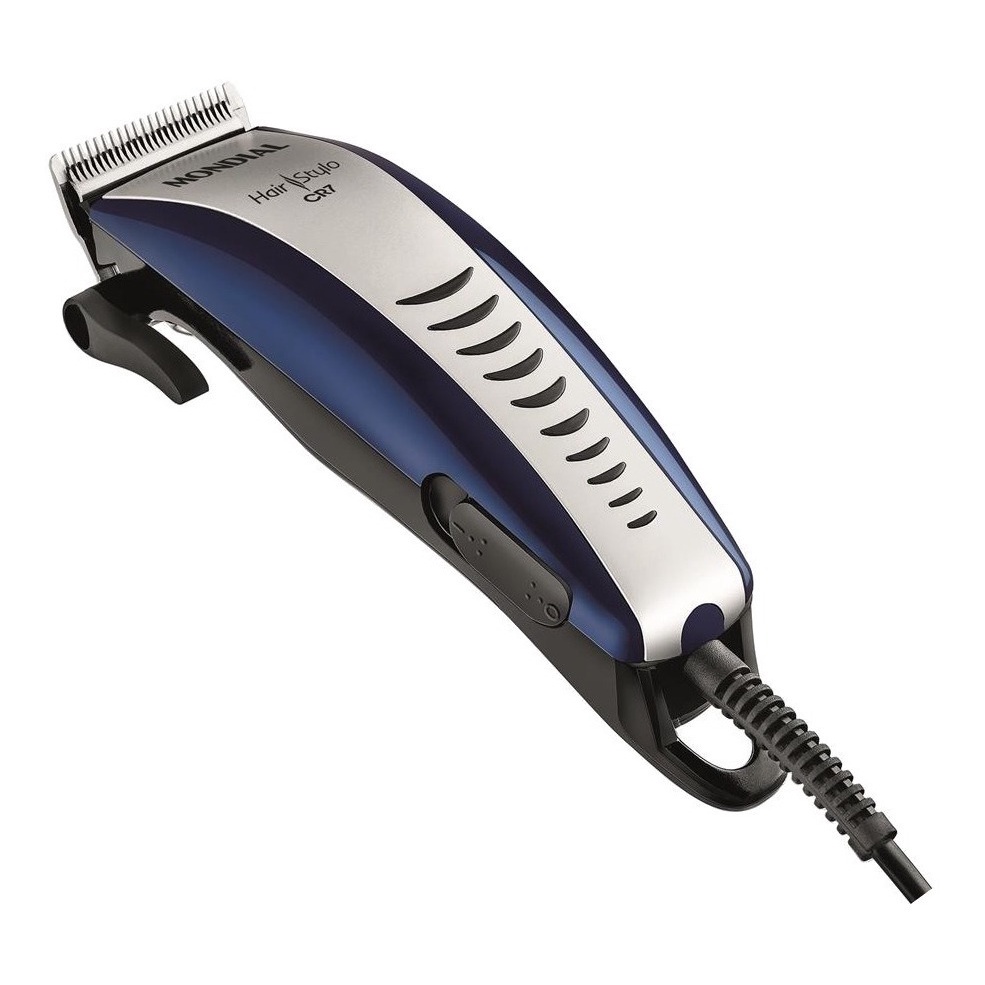 Cortador De Cabelo Mondial  Stylo Cr07  c/8 acessorios  110v