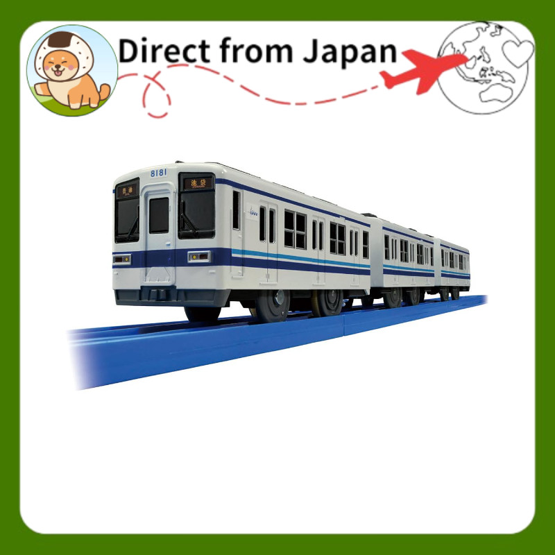 TAKARA TOMY Plarail S-61 Tobu Series 8000 Electric Train Toy Ages 3+ [Direto do Japão]