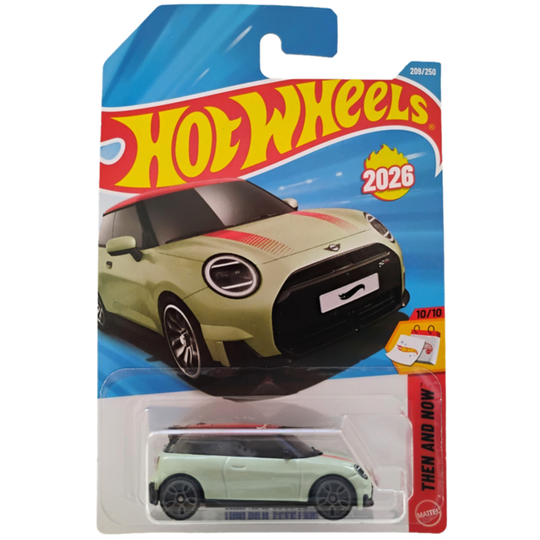 miniatura Hot Wheels Mini JCW (John Cooper Works) Electric - THEN AND NOW