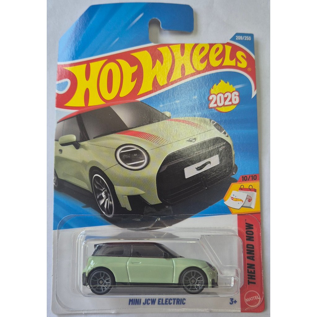 Hot Wheels Then And Now - Mini JCW Electric (cópia)