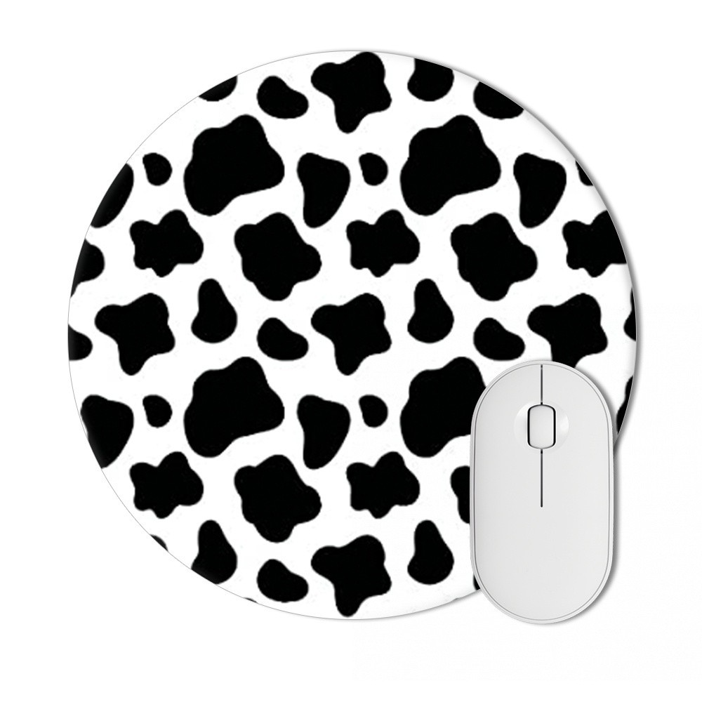 Mousepad Vaca Animal Print Criativo Premium Antiderrapante