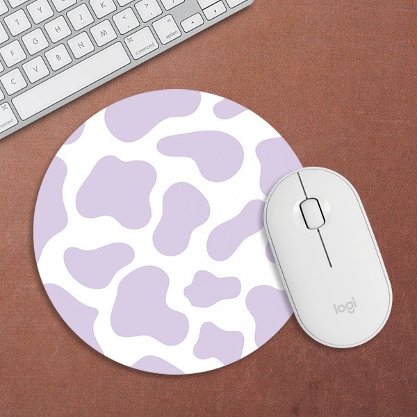 Mouse Pad Animal Print Lilás
