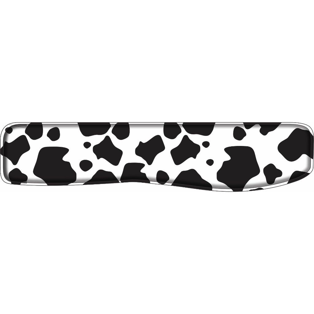 apoio de teclado animal print vaquinha
