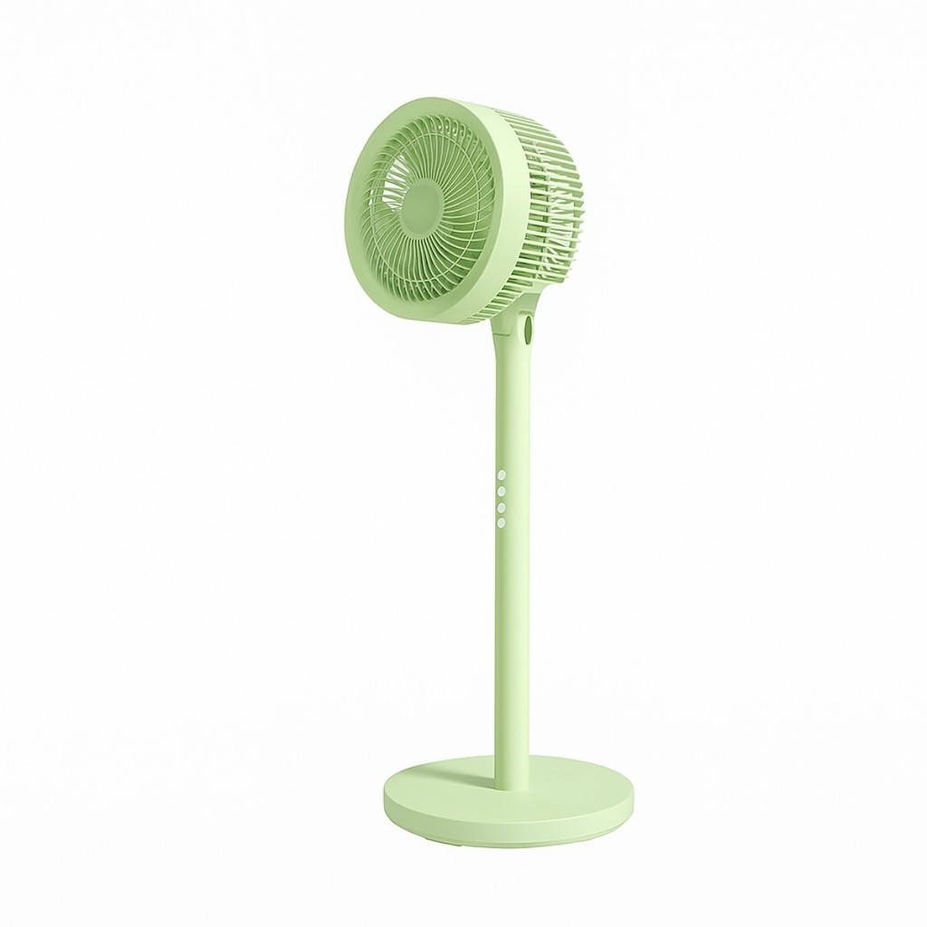 Ventilador Doméstico Seguro de Circulação 55W Potente Econômico 110V OU 220V Azul ou Verde FS 108