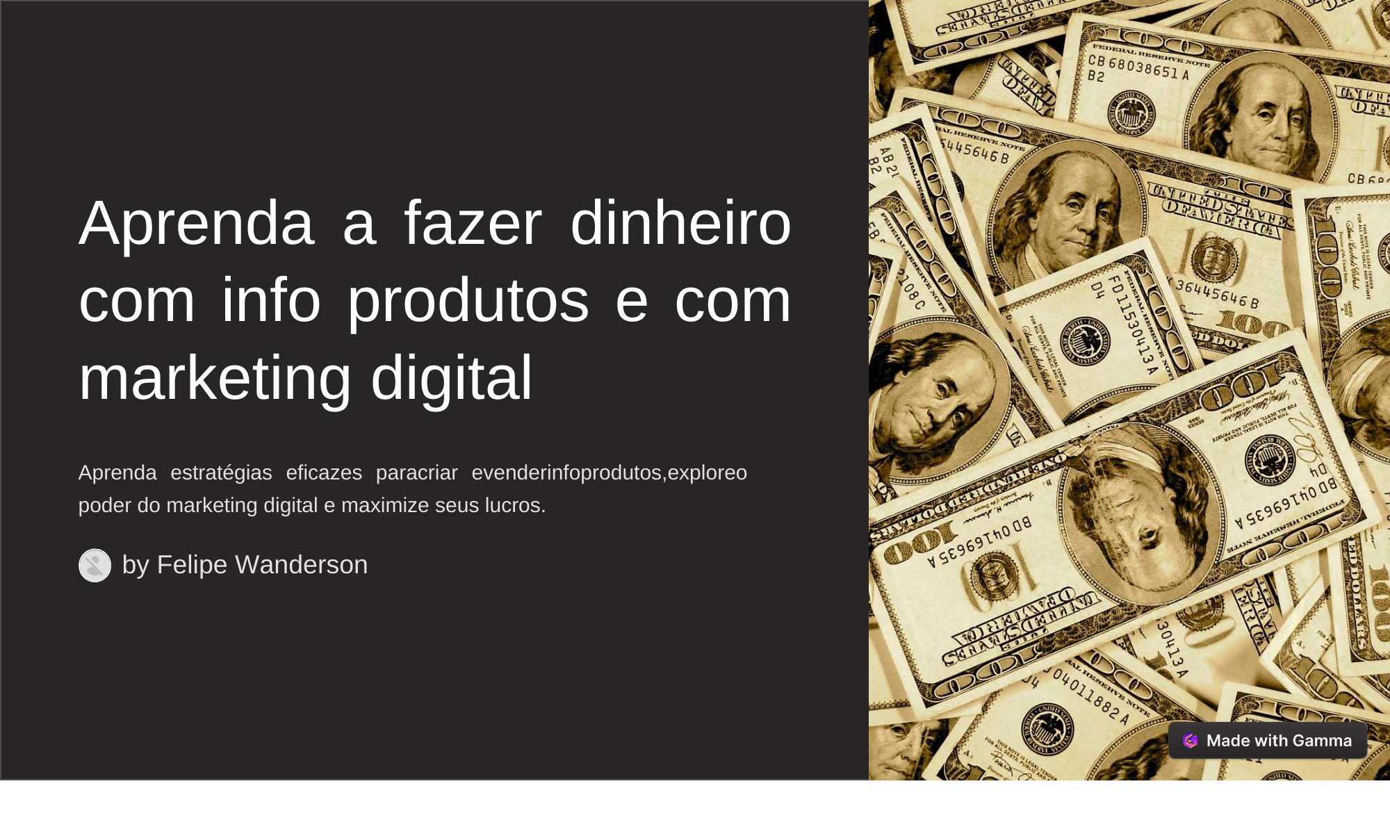 Ganhe mais dinheiro do que um jovem aprendiz