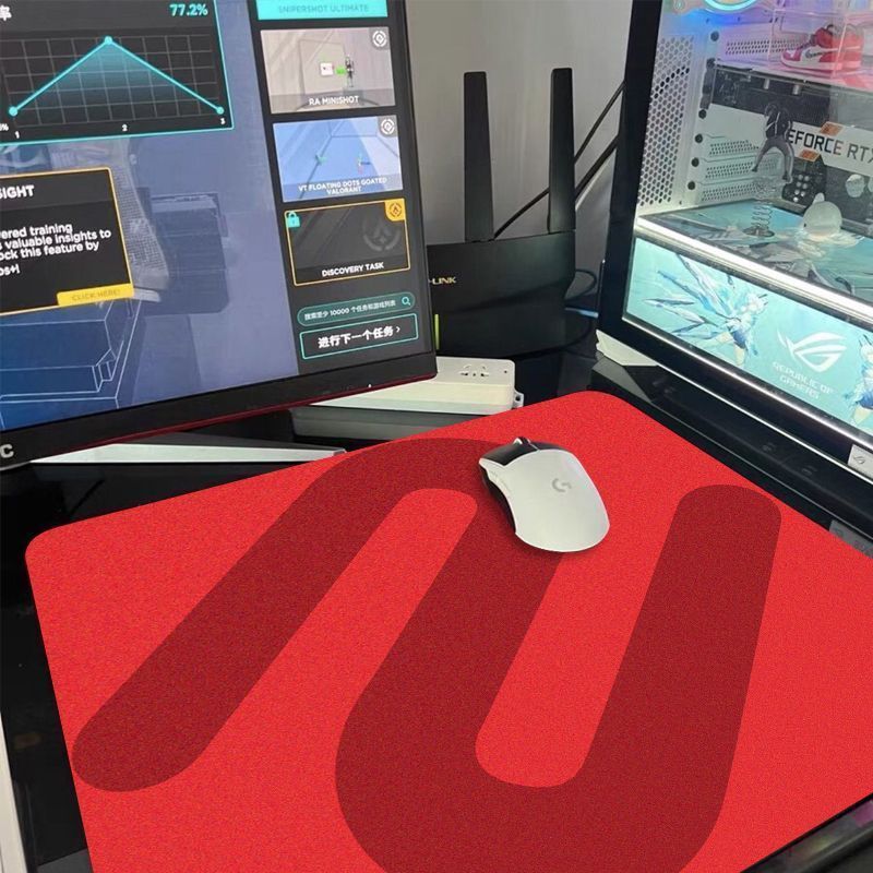 ZOWIEGEAR ZOWIEGEAR Mouse Pad gsrse Blazing/Gray Pro Gaming Jogo de rosto fino Tapete de mesa grande e suave