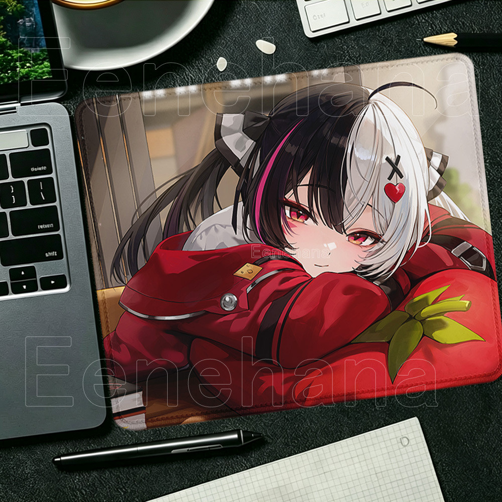 Lacrimosa Neverness to Everness NTE Tamanho Pequeno Mousepad Kawaii Anime Girl Mouse Pad Antiderrapante Borda Bloqueio G