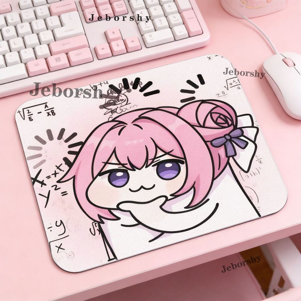 Doro Kawaii Anime Mouse Pad Grande Computador Mousepad Escritório Jogo De Antiderrapante Teclado De Borracha Impressão H