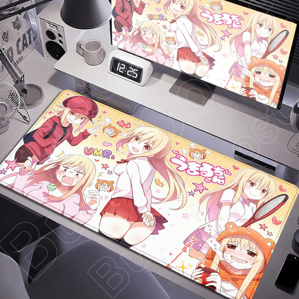 Himouto Umaru-chan Kawaii Anime Mouse Pad Impressão HD Grande Mesa De Computador Tapete Acessórios De Jogos XXL Doma Tec