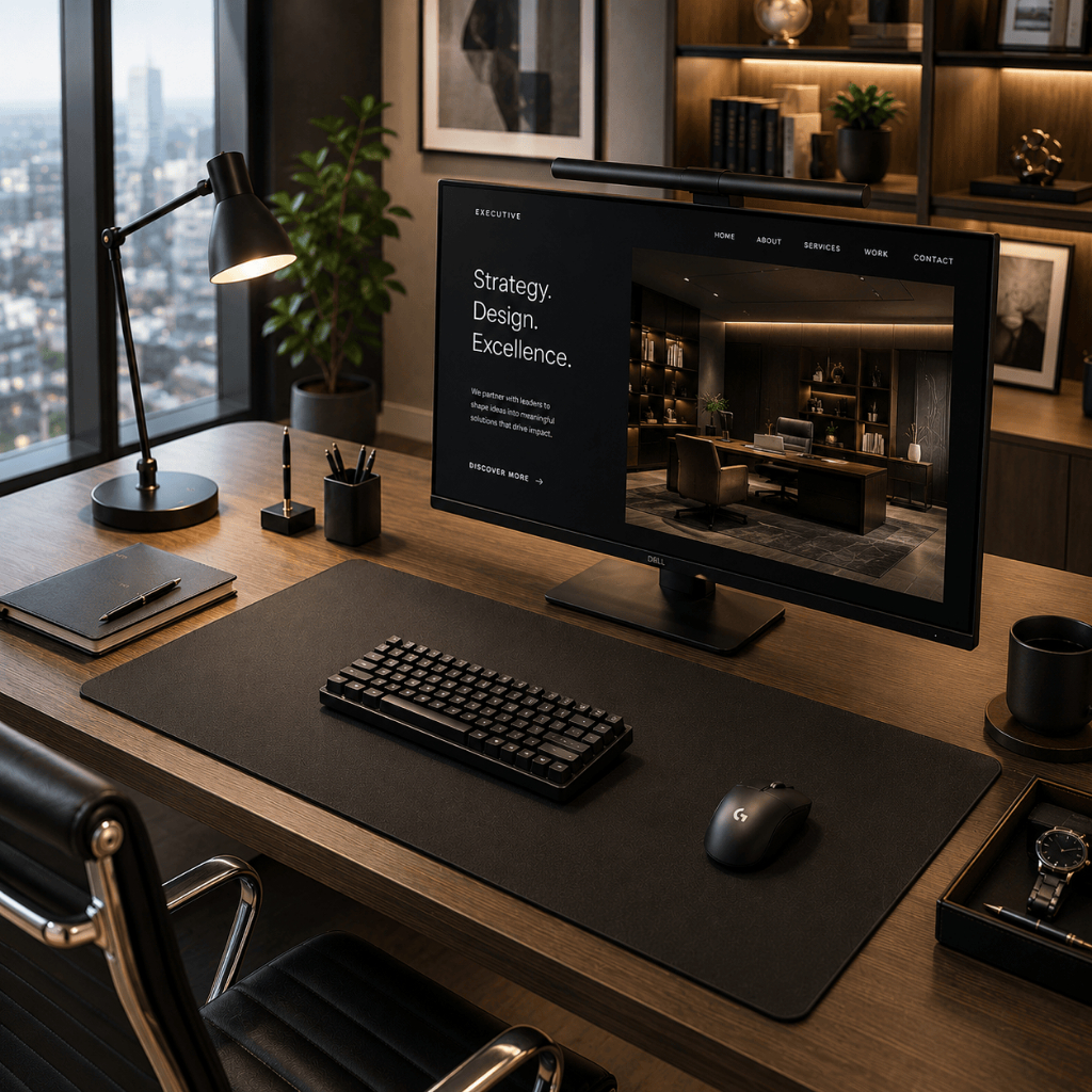 Mouse Pad XXL Grande Desk Pad Premium Para Gamer Escritório e Home Office Executivo Escritório