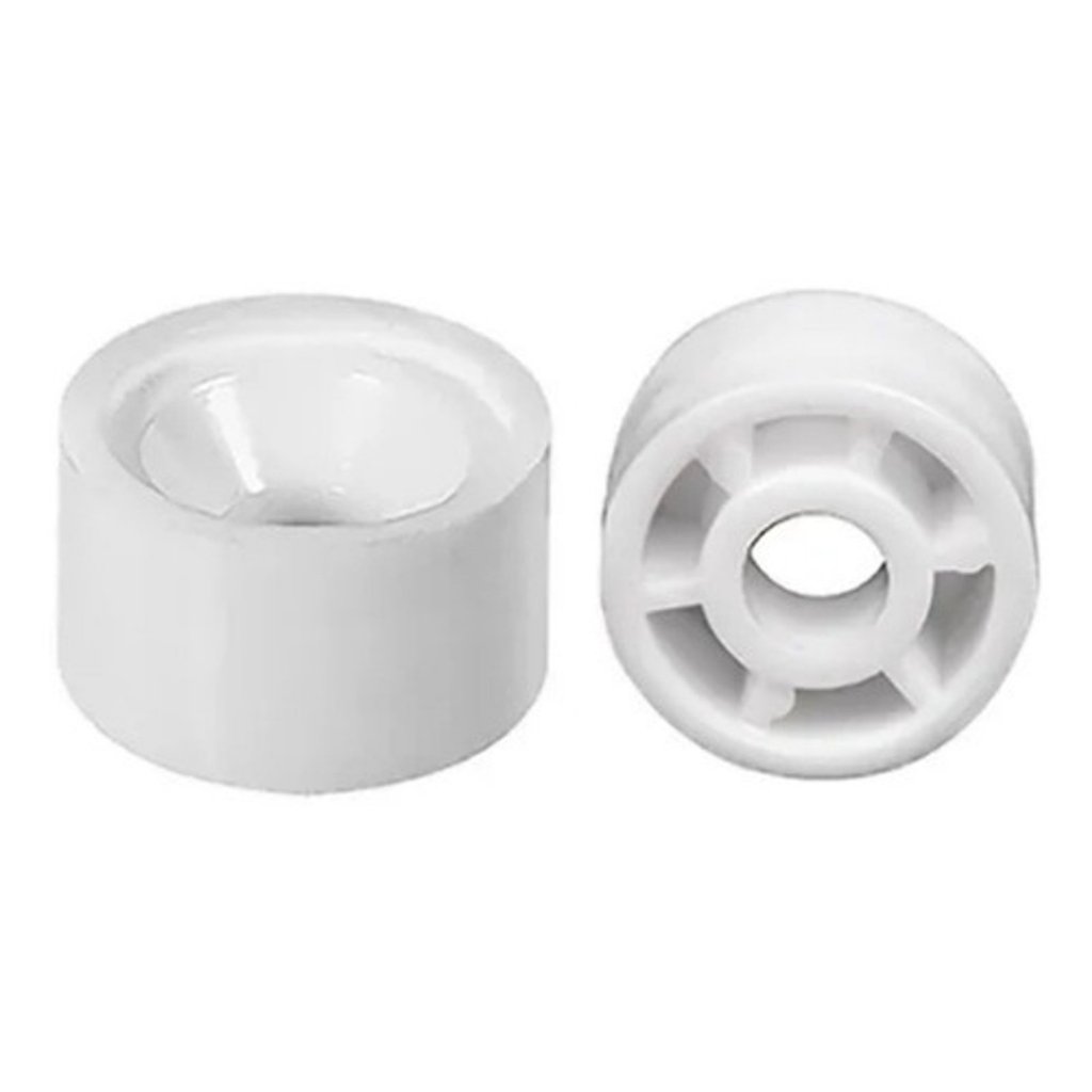 Kit 100 500 1000 Suporte Tubinho Prateleira 10 x 15 Branco para Montagem de Moveis S / Parafusos