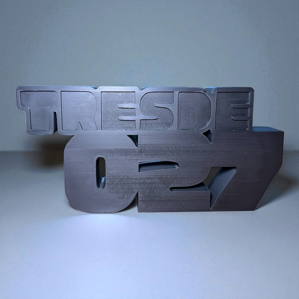 Letreiro Nome Personalizado Impressão 3D Decoração Presente Escritório Home Office