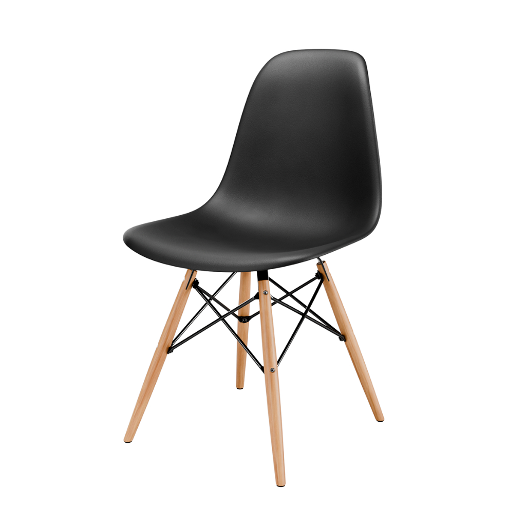 Cadeira Eames Design Eiffel em Polipropileno para Home Office Cozinha e Escritório Seat&Co