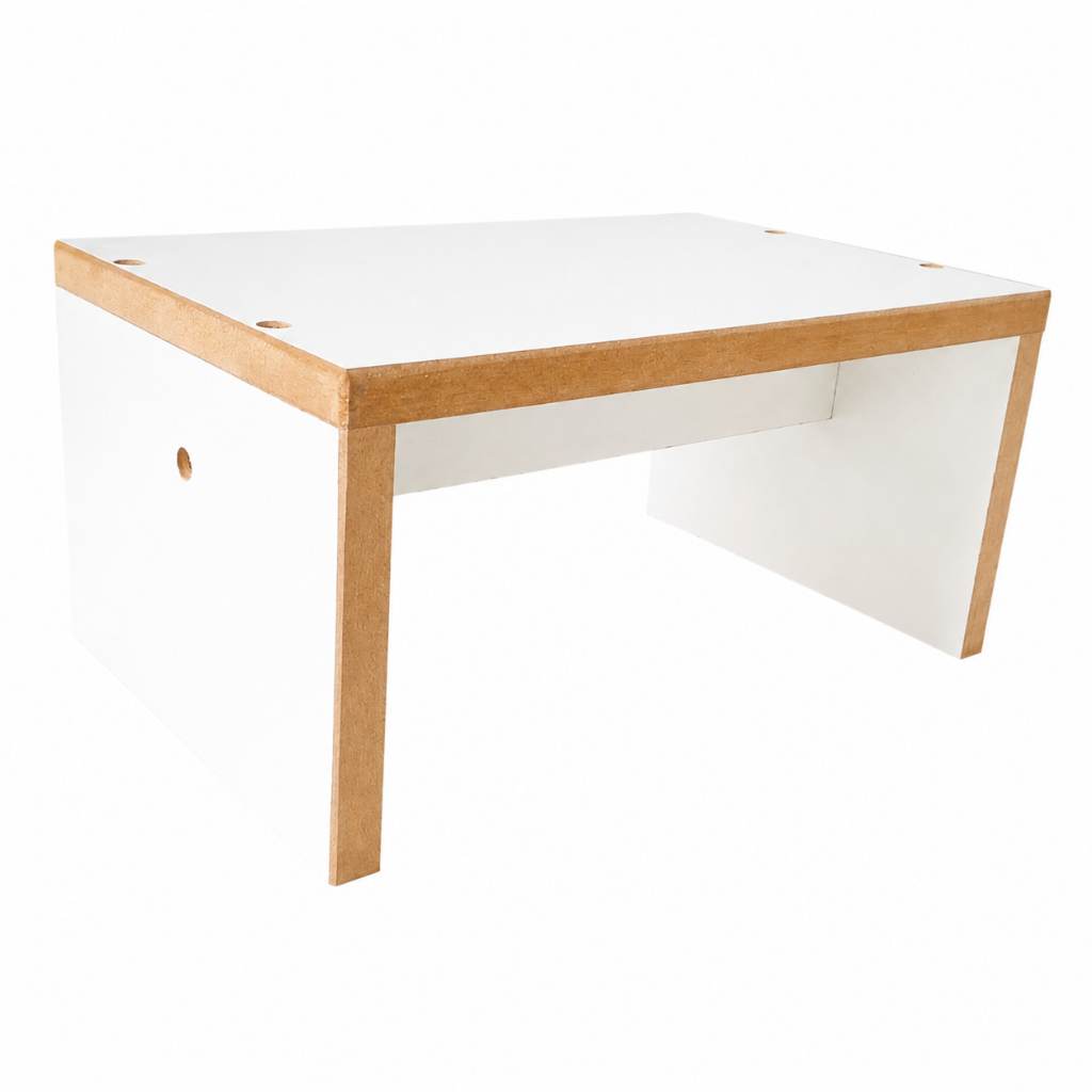 Apoio De Pés Banco Suporte Para Descanso de Pés Mdf 15mm 14cm Home Office Banco Infantil