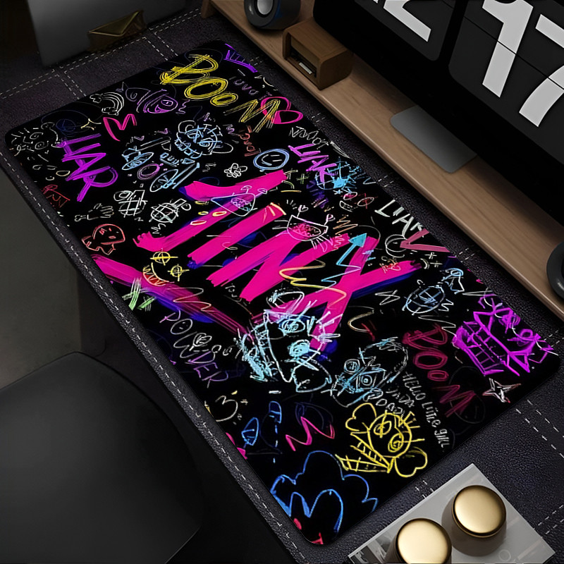 Mouse Pad J-jinx Graffiti Gaming Pad 90x40 Mousepad Para Lol Jogo 70x30 Online Premium