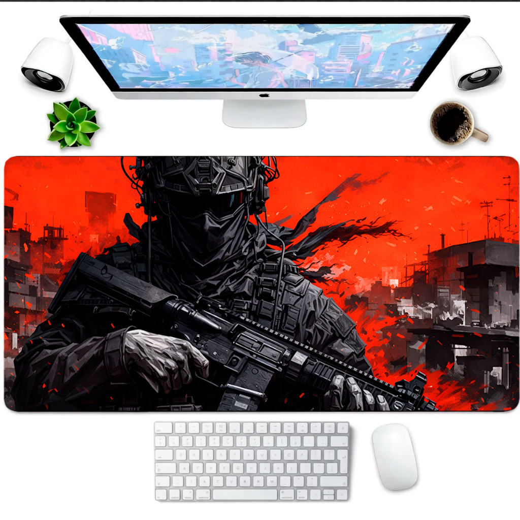 Mouse Pad Gaming Personalizado Masculino Premium Speed Controle e Precisão Para Jogos e Uso Profissional