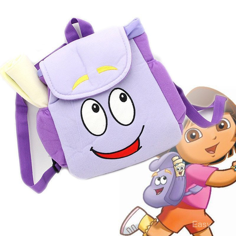 Adventure Dora Mochila Estudante Versão Grande Dora Small Size Crianças Large Capacity Backpack