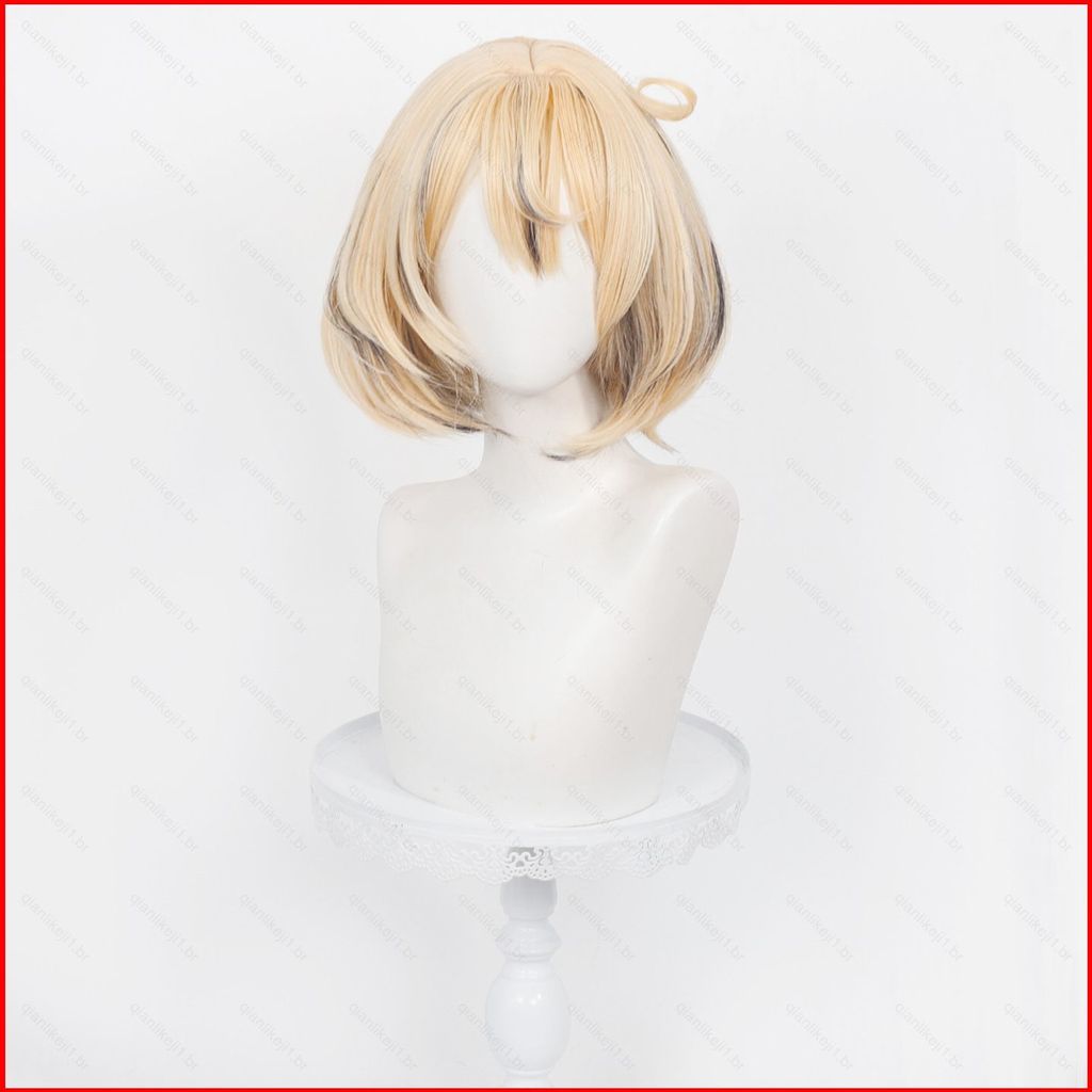Zenless Zone Zero Yidhari Murphy Peruca Cosplay Curto Cabelo Sintético Personagem De Anime