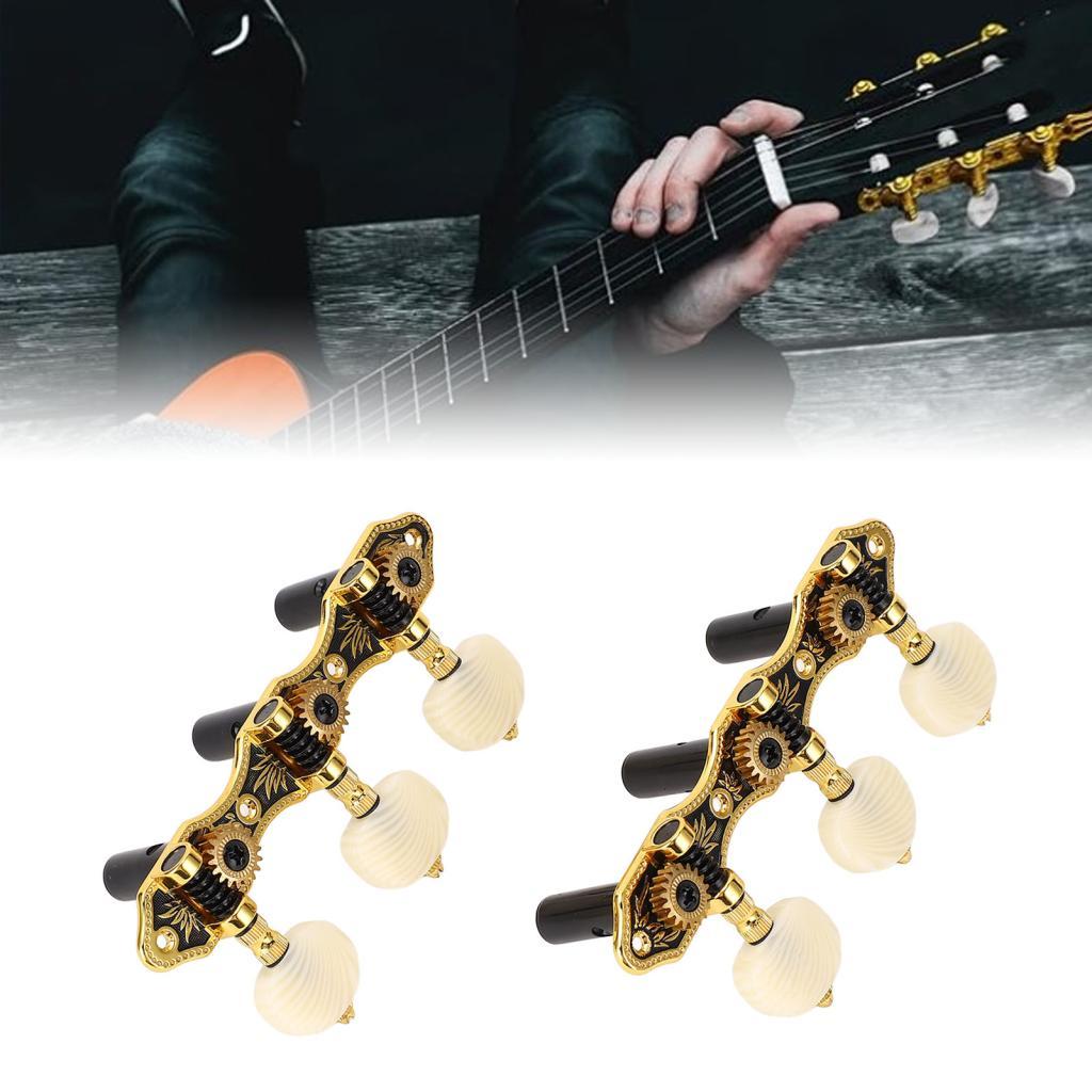 Irfora Premium Guitar Locking Tuning Pegs 18:1 Relação de engrenagem para estabilidade