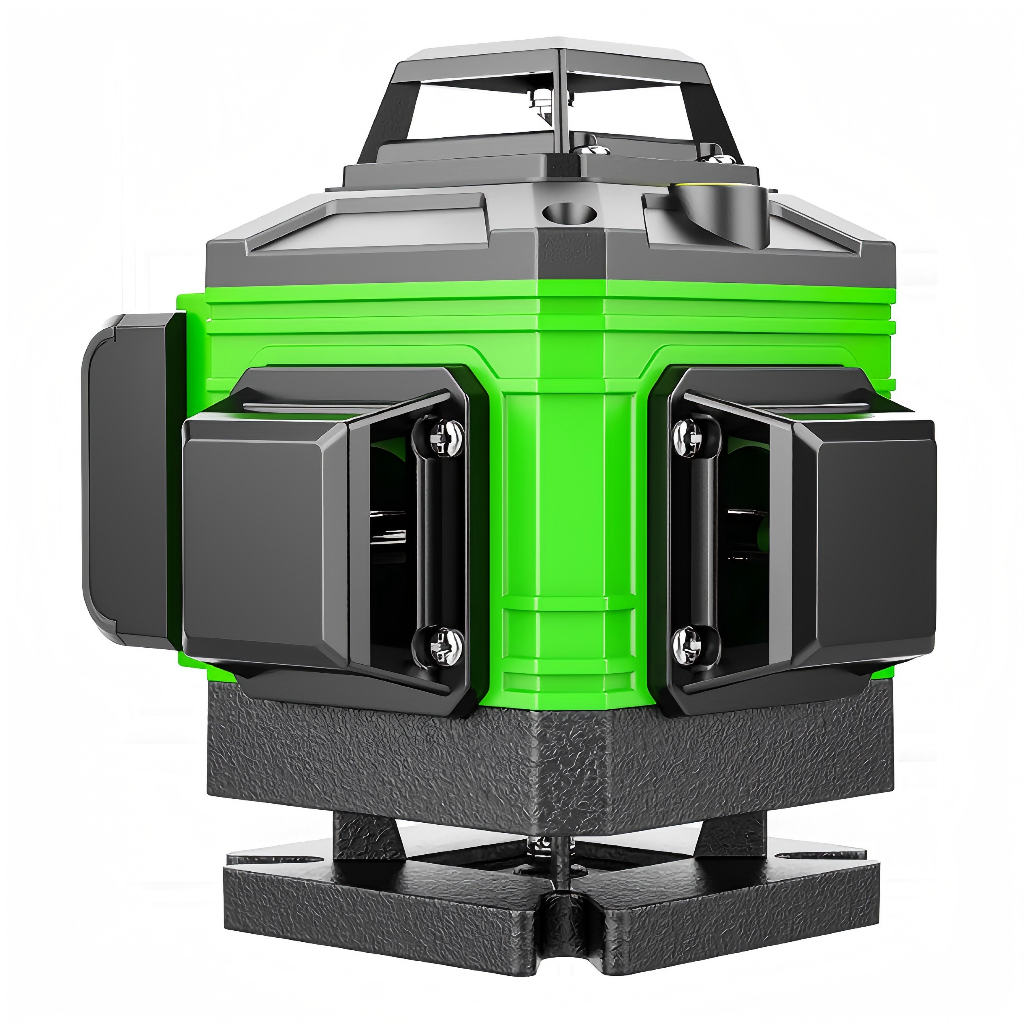 Nível Laser 12 Linhas Verde Recarregável C/ Controle + Bolsa Nível de laser verde de 360 ​​graus