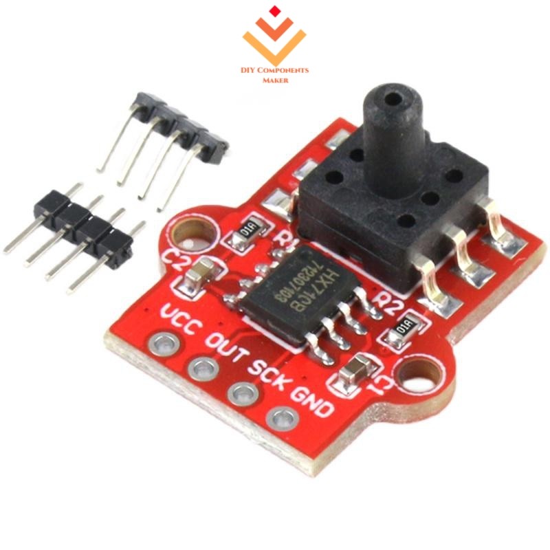 Módulo De Sensor De Pressão Barométrica De Ar Digital Controlador De Nível Líquido 3.3-5V